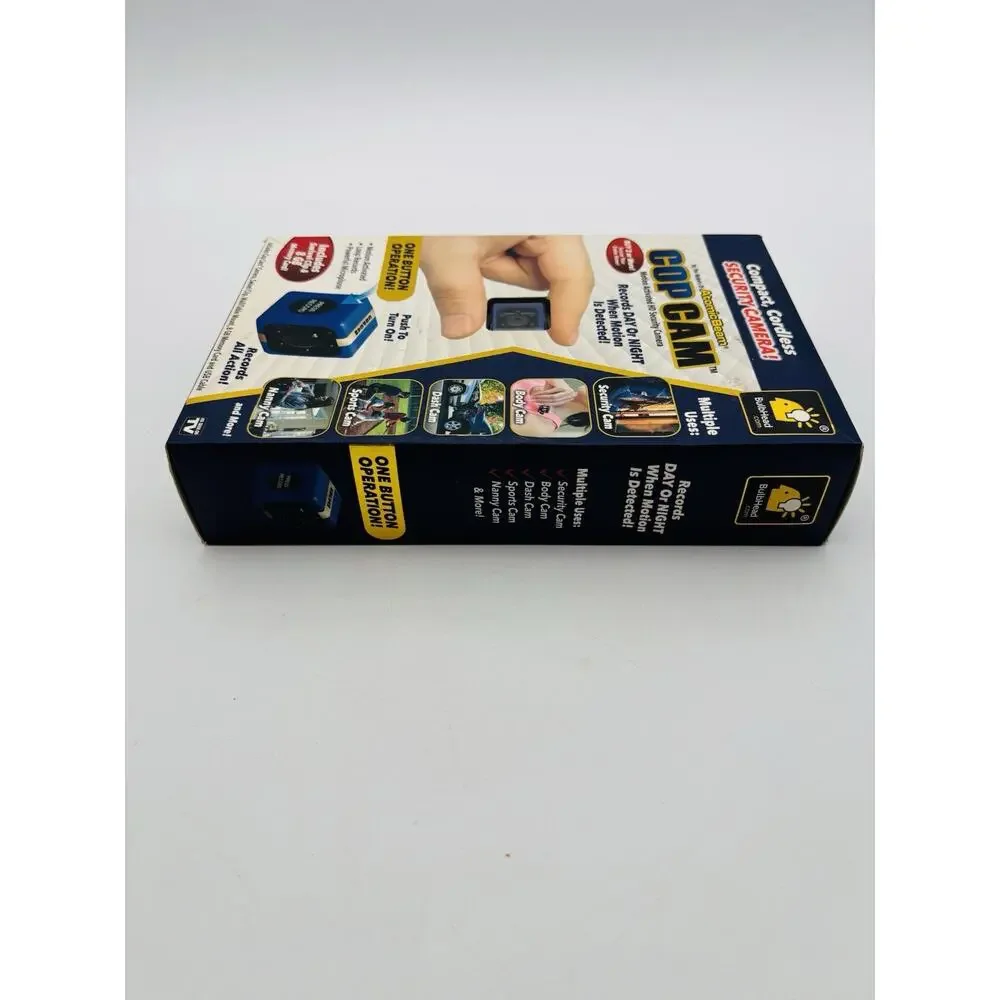 New Atomic Beam Cop Cam Portable Motion Activated HD 720p Surveillance Camera